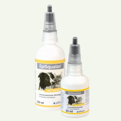 alfavet EpiSqualan 50ml Ohrreiniger für Hund und Katze