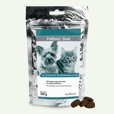 alfavet FeliGum Oxal 160g für Tiere - Ergänzungsfuttermittel