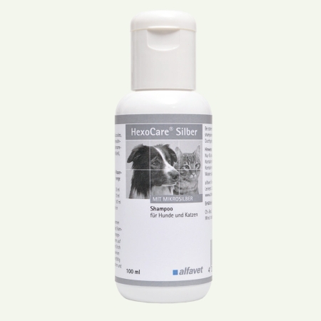 alfavet HexoCare SilberShampoo 100ml für Hund und Katze