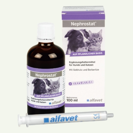 alfavet Nephrostat 100ml für Hund und Katze - Ergänzungsfuttermittel