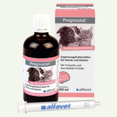 alfavet Pregnostat 100ml für Hund und Katze