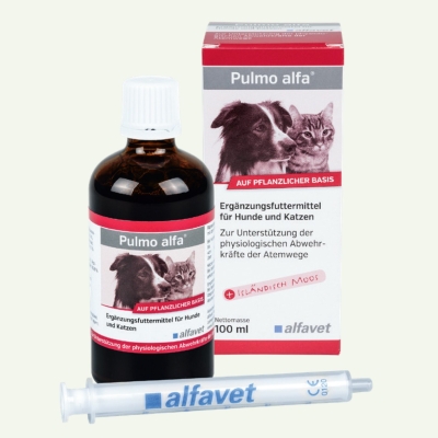 alfavet Pulmo alfa 100ml für Hund und Katze