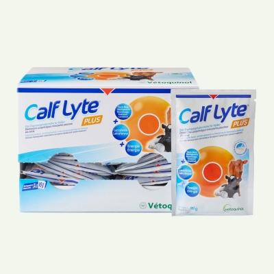 Calf-Lyte Plus 24x90g bei Durchfall der Kälber