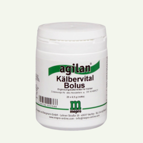 agilan Kälbervital - Bolus 20x6,5g - MHD 01/2025 - Ergänzungsfuttermittel agilan Kälbervital - Bolus 20x6,5g - MHD 01/2025 - Ergänzungsfuttermittel